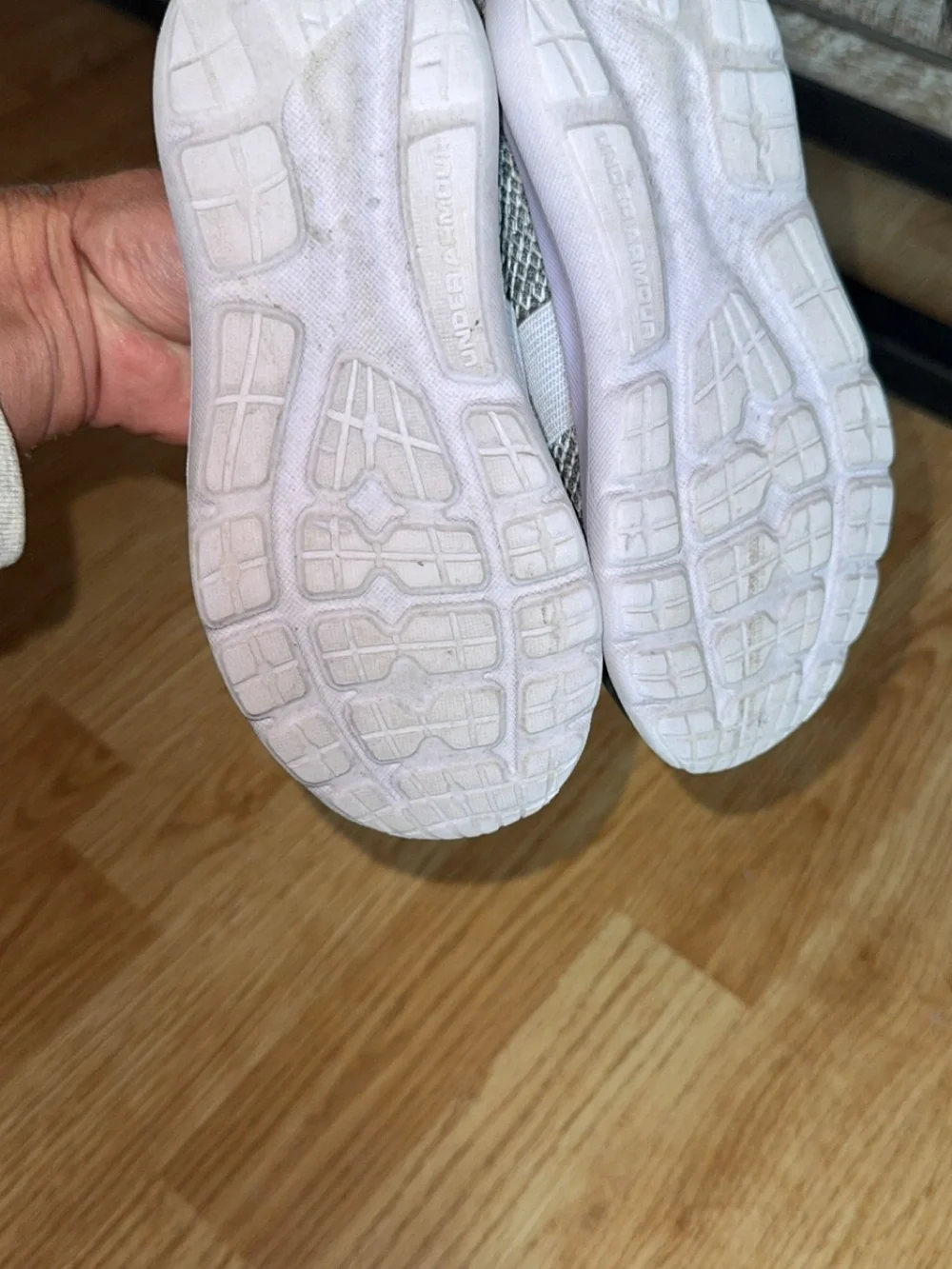 Under Armour Kids Gray & Lavender Slip-On Sneakers